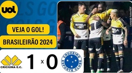 Brasileirão: Criciúma 1 - 0 Cruzeiro (2024)