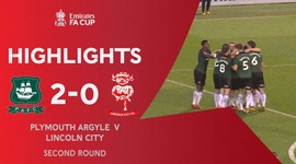 FA Cup: Plymouth Argyle 2 - 0 Lincoln City (2020-2021)