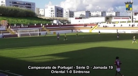Campeonato de Portugal: Oriental 1 - 0 Sintrense (2019-2020)