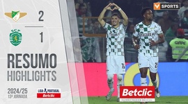 Liga Portugal Betclic: Moreirense 2 - 1 Sporting (2024-2025)