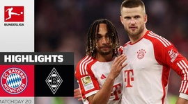 Bundesliga: Bayern München 3 - 1 Mönchengladbach (2023-2024)