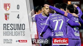 Liga Portugal Betclic: AVS SAD 0 - 4 Sp. Braga (2025-2026)