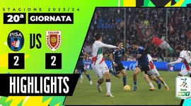 Serie B: Pisa 2 - 2 Reggiana (2023-2024)
