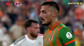 Super Ligi: Alanyaspor vs Besiktas, Golo 1-0 İ. Kaya (g.p.) (2025-2026)