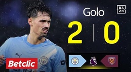 Premier League: Man City vs West Ham, Golo 2-0 Reijnders (2025-2026)