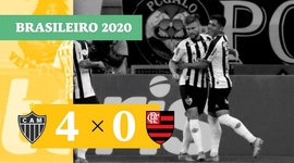 Brasileirão: Atlético-MG 4 - 0 Flamengo (2020)