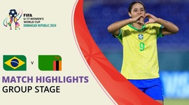 Mundial Feminino Sub-17: Brasil FM S17 1 - 0 Zâmbia FM S17 (2024)