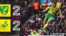 Championship: Norwich 2 - 2 Swansea City (2023-2024)