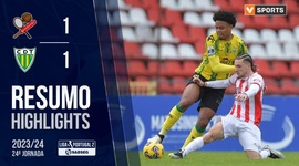 Liga Portugal 2 SABSEG: Leixões 1 - 1 Tondela (2023-2024)