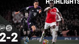 Liga Campeões: Arsenal 2 - 2 Bayern München (2023-2024)