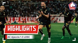 Ligue 1: Ajaccio 1 - 3 Lille (2022-2023)