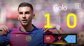 La Liga: Barcelona vs Celta de Vigo, Golo 1-0 Ferran Torres (2024-2025)