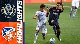 Major League Soccer: Philadelphia Union 3 - 0 FC Cincinnati (2020)
