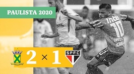 Campeonato Paulista: Santo André 2 - 1 São Paulo (2020)