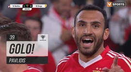 Taça de Portugal Generali Tranquilidade: Benfica vs Sp. Braga, Golo 1-0 Pavlidis (2024-2025)