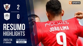 Liga Portugal 2 SABSEG: Santa Clara 2 - 0 Lank Vilaverdense (2023-2024)