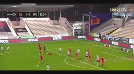 Liga NOS: Gil Vicente (1-1) Sporting, Golo S. Coates, 83m (2020-2021)