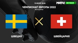 Europeu Feminino: Suécia 2 - 1 Suíça (2022)