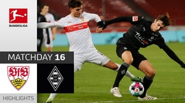 Bundesliga: Estugarda 2 - 2 Mönchengladbach (2020-2021)