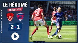 Ligue 1: Stade Brest 2 - 1 Clermont Foot (2022-2023)
