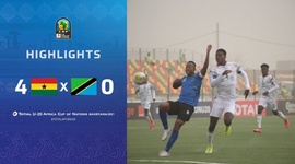 Campeonato Africano Sub-20: Gana 4 - 0 Tanzânia (2021)