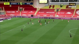 Ligue 1: Monaco 2 - 1 Rennes (2020-2021)