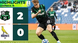 Serie B: Sassuolo 2 - 0 Modena (2024-2025)