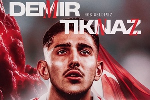 OFICIAL: Médio internacional turco Demir Tiknaz é reforço do Sporting de Braga
