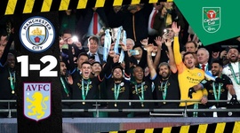 League Cup: Aston Villa 1 - 2 Man City (2019-2020)
