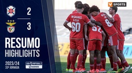 Liga Portugal 2 SABSEG: Belenenses 2 - 3 Benfica (2023-2024)