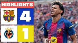La Liga: Barcelona 4 - 1 Villarreal (2025-2026)