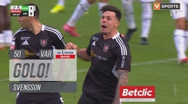 Liga Portugal Betclic: Moreirense vs Casa Pia, Golo 3-1 Svensson (VAR) (2024-2025)