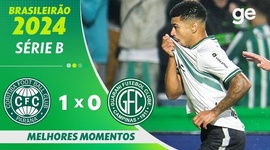 Série B: Coritiba 1 - 0 Guarani (2024)