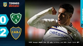 Liga Profesional: Sarmiento de Junín 0 - 2 Boca Juniors (2024)