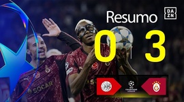 Liga Campeões: Ajax 0 - 3 Galatasaray (2025-2026)