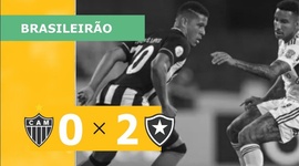 Brasileirão: Atlético-MG 0 - 2 Botafogo (2022)