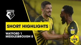 Championship: Watford 1 - 0 Middlesbrough (2020-2021)