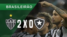 Brasileirão: Atlético-MG 2 - 0 Botafogo (2019)