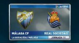 Liga BBVA: Málaga 1-2 Real Sociedad (2012-2013)