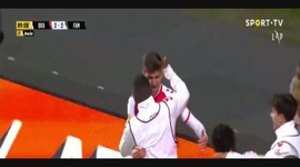 Liga Portugal Bwin: Sp. Braga (2-2) Famalicão, Golo Mario González, 90m (2021-2022)