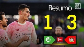 Bundesliga: VfL Wolfsburg 1 - 3 Leverkusen (2025-2026)