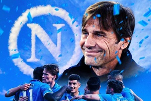 Nápoles conquista o quarto título italiano e Conte entra na história da Serie A