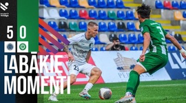Virsliga: Riga FC 5 - 0 FS Metta LU (2024)