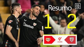 La Liga: Rayo Vallecano 1 - 2 Athletic Bilbao (2024-2025)