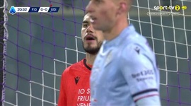 Serie A: Fiorentina vs Udinese, Golo 1-0 R. Mandragora (2025-2026)