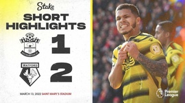 Premier League: Southampton 1 - 2 Watford (2021-2022)