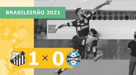 Brasileirão: Santos 1 - 0 Grêmio (2021)