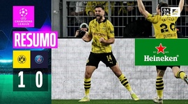 Liga Campeões: Dortmund 1 - 0 PSG (2023-2024)