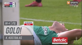 Liga Portugal Betclic: Nacional vs Rio Ave, Golo 3-3 K. Kostoulas (p.b.) (2024-2025)