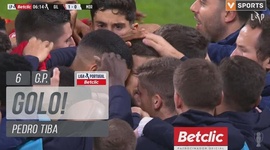 Liga Portugal Betclic: Gil Vicente vs Moreirense, Golo 1-0 Pedro Tiba (2023-2024)